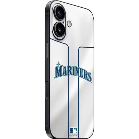 MLB Seattle Mariners Home Jersey iPhone 16 Skin