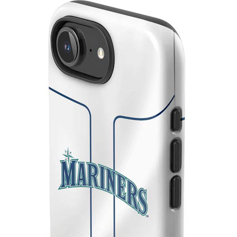 MLB Seattle Mariners Home Jersey iPhone 16e Impact Case