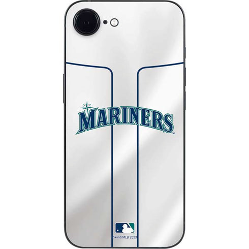 MLB Seattle Mariners Home Jersey iPhone 16e Skin