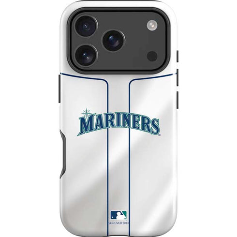 MLB Seattle Mariners Home Jersey iPhone 18 Pro Max Impact Case