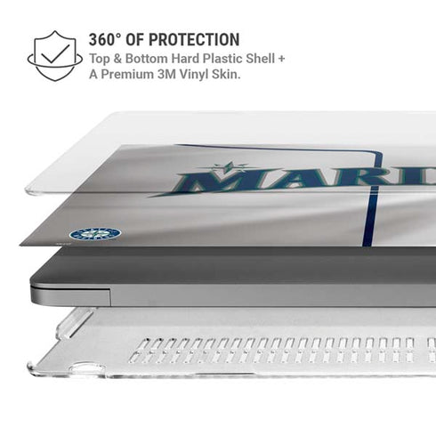 MLB Seattle Mariners Home Jersey MacBook Pro 14in (2021-24) Case plus Skin