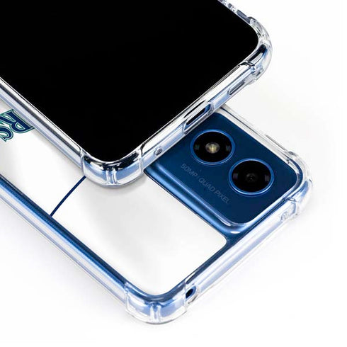 MLB Seattle Mariners Home Jersey Moto G 5G (2024) Clear Case