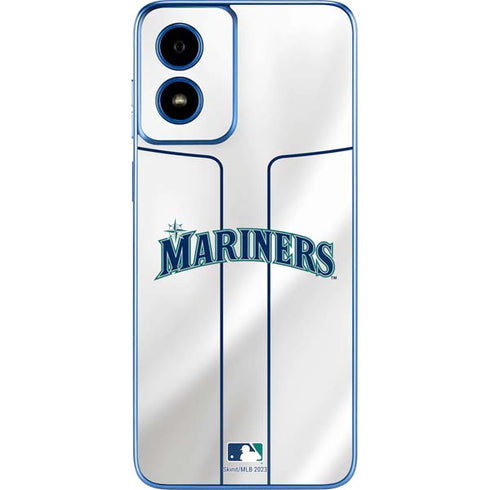 MLB Seattle Mariners Home Jersey Moto G Play 4G (2024) Skin
