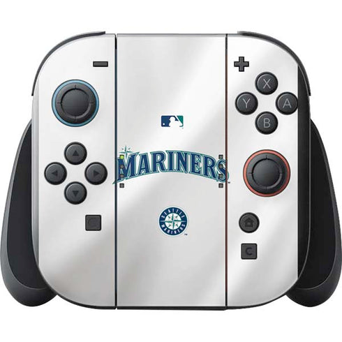 MLB Seattle Mariners Home Jersey Nintendo Switch 2 (2025) with Joy-Con Skin