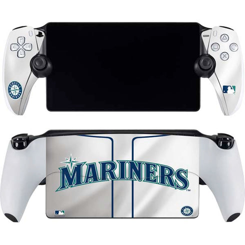 MLB Seattle Mariners Home Jersey PlayStation Portal Remote Player Skin