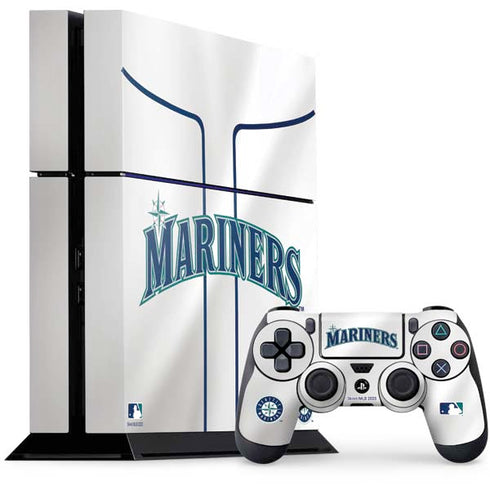 MLB Seattle Mariners Home Jersey PlayStation PS4 Skins