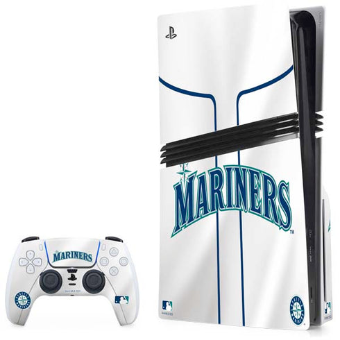 MLB Seattle Mariners Home Jersey PlayStation PS5 Skins