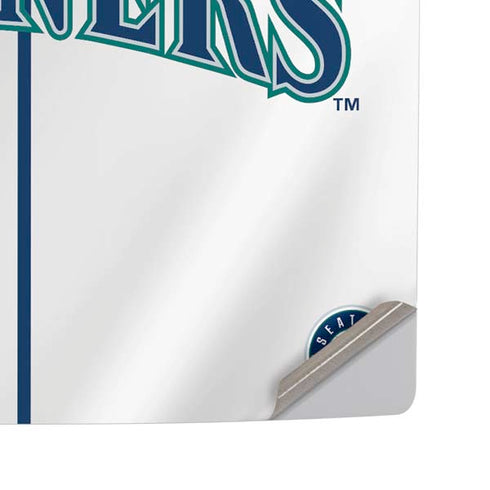 MLB Seattle Mariners Home Jersey PS5 Pro Disk Console Skin