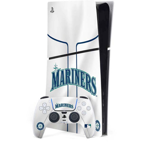 MLB Seattle Mariners Home Jersey PlayStation PS5 Skins