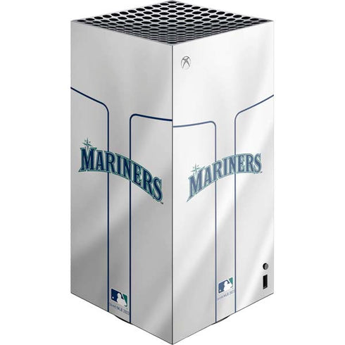 MLB Seattle Mariners Home Jersey XBox Series X Digital Edition Console Skin