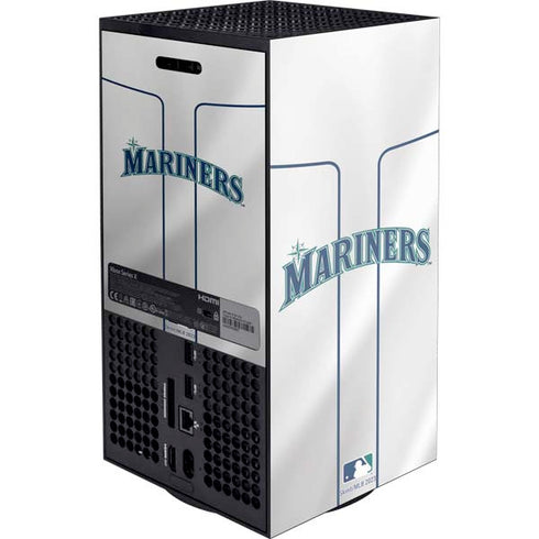 MLB Seattle Mariners Home Jersey XBox Series X Digital Edition Console Skin