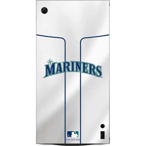 MLB Seattle Mariners Home Jersey XBox Series X Digital Edition Console Skin
