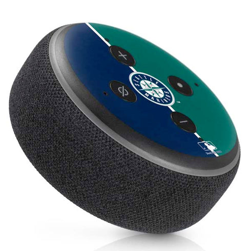 MLB Seattle Mariners Split Amazon Echo Dot Skin