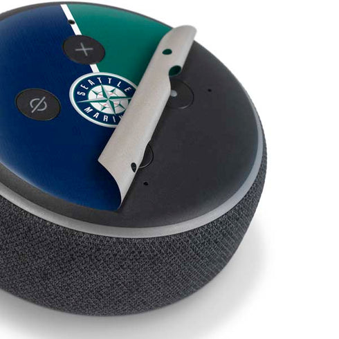 MLB Seattle Mariners Split Amazon Echo Dot Skin