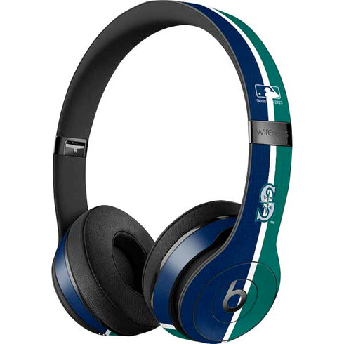 MLB Seattle Mariners Split Beats Solo 3 Wireless Skin