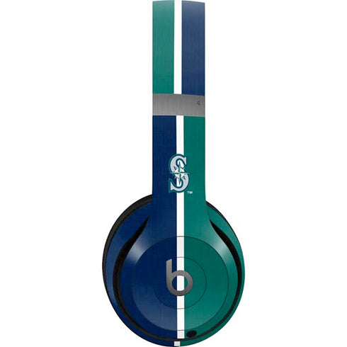 MLB Seattle Mariners Split Beats Solo 4 Wireless Headphones Skin