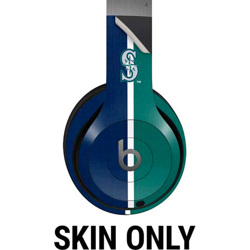 MLB Seattle Mariners Split Beats Solo 4 Wireless Headphones Skin