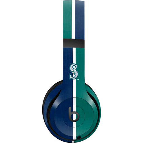 MLB Seattle Mariners Split Beats Studio Pro Wireless Headphones Skin