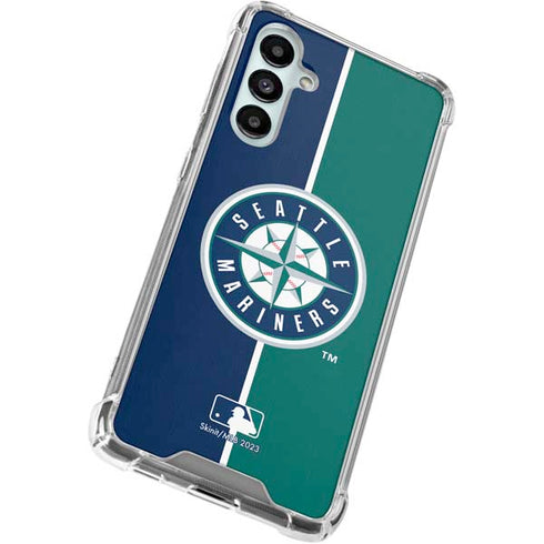 MLB Seattle Mariners Split Galaxy A16 5G Clear Case