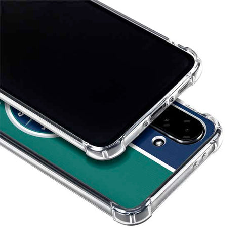 MLB Seattle Mariners Split Galaxy A36 5G Clear Case
