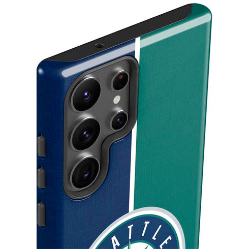 MLB Seattle Mariners Split Galaxy S23 Ultra Pro Case