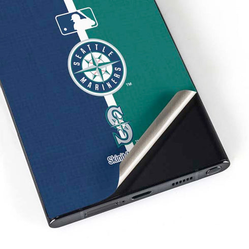 MLB Seattle Mariners Split Galaxy S24 Ultra Skin