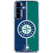 MLB Seattle Mariners Split Galaxy S25 Clear Case