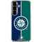 MLB Seattle Mariners Split Galaxy S26 Clear Case