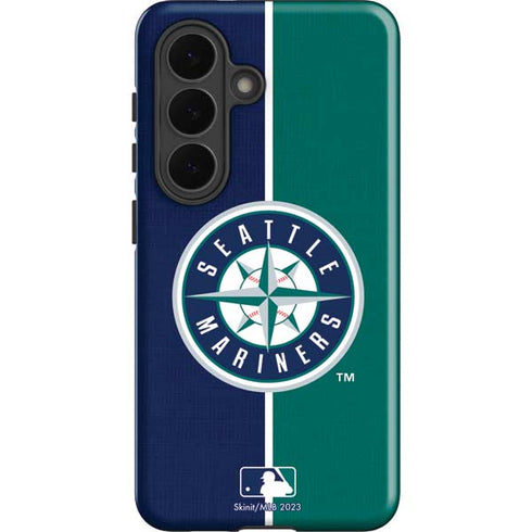 MLB Seattle Mariners Split Galaxy S26 Impact Case