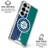 MLB Seattle Mariners Split Galaxy S26 Ultra Clear Case