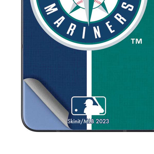 MLB Seattle Mariners Split Galaxy Z Fold5 5G Skin