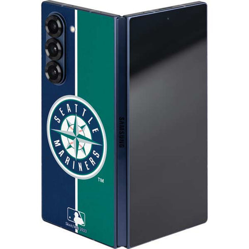 MLB Seattle Mariners Split Galaxy Z Fold6 Skin