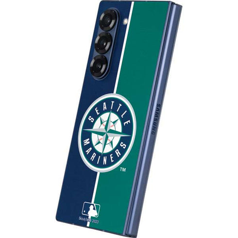 MLB Seattle Mariners Split Galaxy Z Fold6 Skin