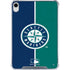 MLB Seattle Mariners Split iPad 11th Gen (2025) Clear Case
