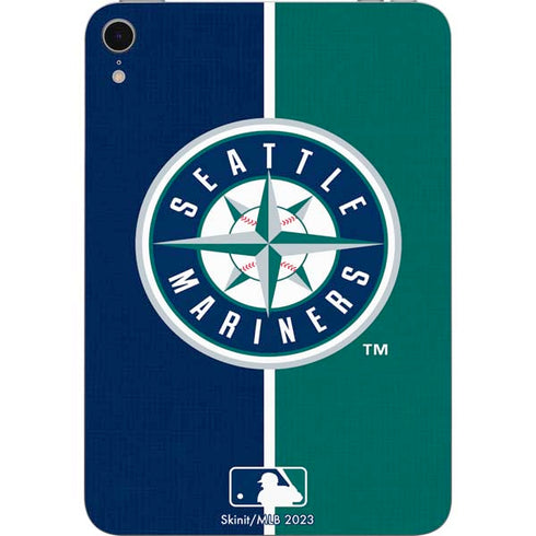 MLB Seattle Mariners Split Apple iPad Mini Skin