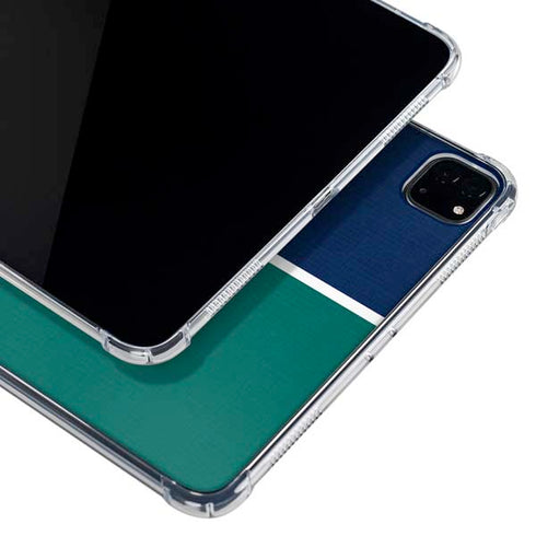 MLB Seattle Mariners Split iPad Pro 11in (2024) Clear Case