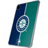 MLB Seattle Mariners Split iPad Pro 11in (2024) Clear Case