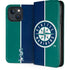 MLB Seattle Mariners Split iPhone 15 Folio Case