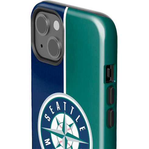 MLB Seattle Mariners Split iPhone 15 Impact Case