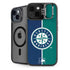 MLB Seattle Mariners Split iPhone 15 Plus Kickstand Case
