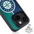MLB Seattle Mariners Split iPhone 15 Plus Kickstand Case