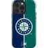 MLB Seattle Mariners Split iPhone 15 Pro Impact Case