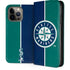 MLB Seattle Mariners Split iPhone 15 Pro Max Folio Case