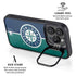 MLB Seattle Mariners Split iPhone 15 Pro Max Kickstand Case