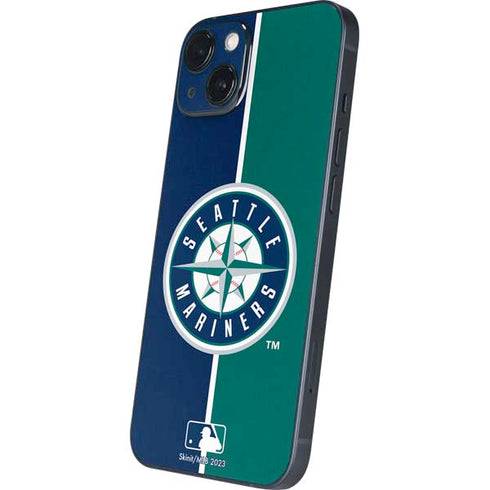 MLB Seattle Mariners Split iPhone 15 Skin