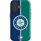 MLB Seattle Mariners Split iPhone 16 Plus Impact Case