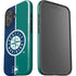 MLB Seattle Mariners Split iPhone 16 Plus Impact Case