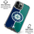 MLB Seattle Mariners Split iPhone 16 Pro Clear Case