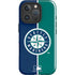 MLB Seattle Mariners Split iPhone 16 Pro Max Impact Case