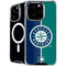 MLB Seattle Mariners Split iPhone 16 Pro Max MagSafe Case